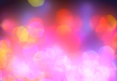 Bokeh ve parlak ışıklar arka plan. Doğal bokeh ve parlak ışıklar Vintage Magic arka plan ile renk Festival arka plan