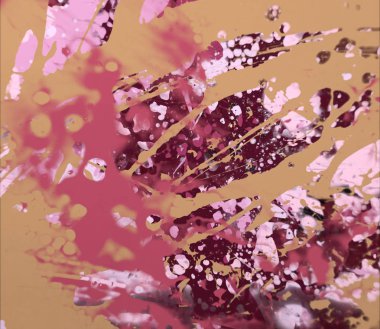 Grunge çağdaş sanat. El sanat yapılmış. renkli doku. Modern sanat. Yağlı boya darbeleri. Darbeleri. Sanatsal arka plan. Soyut resim tuval üzerine.
