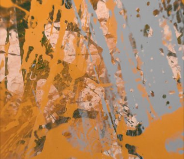 Grunge çağdaş sanat. El sanat yapılmış. renkli doku. Modern sanat. Yağlı boya darbeleri. Darbeleri. Sanatsal arka plan. Soyut resim tuval üzerine.