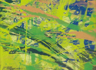 Grunge çağdaş sanat. El sanat yapılmış. renkli doku. Modern sanat. Yağlı boya darbeleri. Darbeleri. Sanatsal arka plan. Soyut resim tuval üzerine.