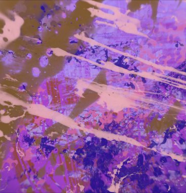 Grunge çağdaş sanat. El sanat yapılmış. renkli doku. Modern sanat. Yağlı boya darbeleri. Darbeleri. Sanatsal arka plan. Soyut resim tuval üzerine.