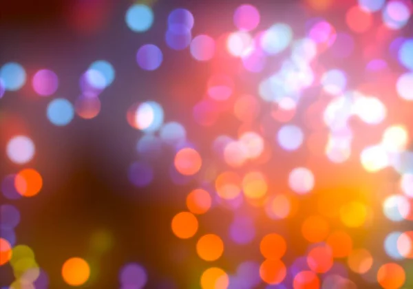 Antecedentes Con Bokeh Luces Brillantes Fondo Mágico Vintage Con Fondo — Foto de Stock