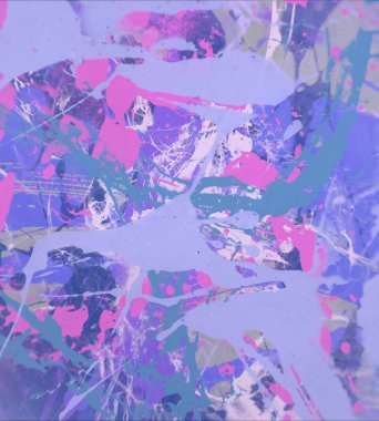 Grunge çağdaş sanat. El sanat yapılmış. renkli doku. Modern sanat. Yağlı boya darbeleri. Darbeleri. Sanatsal arka plan. Soyut resim tuval üzerine.