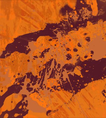 Grunge çağdaş sanat. El sanat yapılmış. renkli doku. Modern sanat. Yağlı boya darbeleri. Darbeleri. Sanatsal arka plan. Soyut resim tuval üzerine.