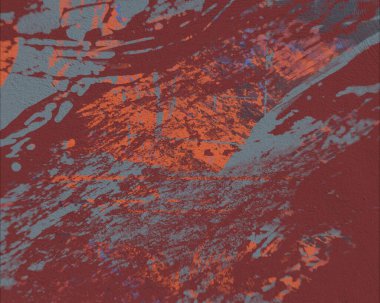 Grunge çağdaş sanat. El sanat yapılmış. renkli doku. Modern sanat. Yağlı boya darbeleri. Darbeleri. Sanatsal arka plan. Soyut resim tuval üzerine.