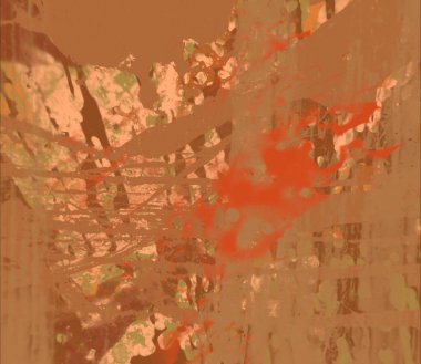Grunge çağdaş sanat. El sanat yapılmış. renkli doku. Modern sanat. Yağlı boya darbeleri. Darbeleri. Sanatsal arka plan. Soyut resim tuval üzerine.