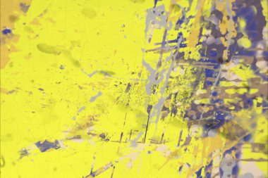 Grunge çağdaş sanat. El sanat yapılmış. renkli doku. Modern sanat. Yağlı boya darbeleri. Darbeleri. Sanatsal arka plan. Soyut resim tuval üzerine.