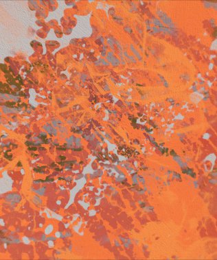 Grunge çağdaş sanat. El sanat yapılmış. renkli doku. Modern sanat. Yağlı boya darbeleri. Darbeleri. Sanatsal arka plan. Soyut resim tuval üzerine.