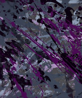 Grunge çağdaş sanat. El sanat yapılmış. renkli doku. Modern sanat. Yağlı boya darbeleri. Darbeleri. Sanatsal arka plan. Soyut resim tuval üzerine.