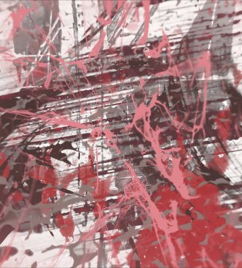 Grunge çağdaş sanat. El sanat yapılmış. renkli doku. Modern sanat. Yağlı boya darbeleri. Darbeleri. Sanatsal arka plan. Soyut resim tuval üzerine.