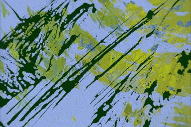 Grunge çağdaş sanat. El sanat yapılmış. renkli doku. Modern sanat. Yağlı boya darbeleri. Darbeleri. Sanatsal arka plan. Soyut resim tuval üzerine.
