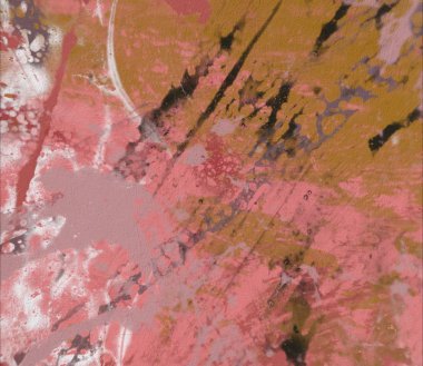 Grunge çağdaş sanat. El sanat yapılmış. renkli doku. Modern sanat. Yağlı boya darbeleri. Darbeleri. Sanatsal arka plan. Soyut resim tuval üzerine.