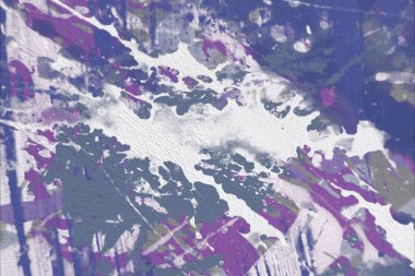 Grunge çağdaş sanat. El sanat yapılmış. renkli doku. Modern sanat. Yağlı boya darbeleri. Darbeleri. Sanatsal arka plan. Soyut resim tuval üzerine.