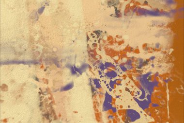 Grunge çağdaş sanat. El sanat yapılmış. renkli doku. Modern sanat. Yağlı boya darbeleri. Darbeleri. Sanatsal arka plan. Soyut resim tuval üzerine.