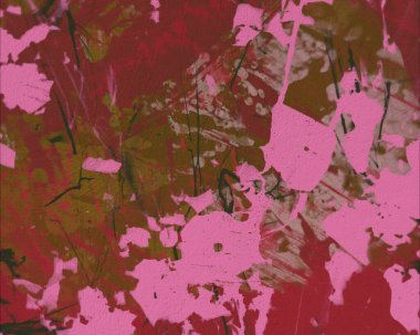 Grunge çağdaş sanat. El sanat yapılmış. renkli doku. Modern sanat. Yağlı boya darbeleri. Darbeleri. Sanatsal arka plan. Soyut resim tuval üzerine.