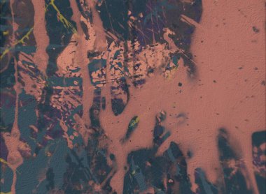 Grunge çağdaş sanat. El sanat yapılmış. renkli doku. Modern sanat. Yağlı boya darbeleri. Darbeleri. Sanatsal arka plan. Soyut resim tuval üzerine.