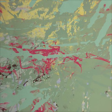 Grunge çağdaş sanat. El sanat yapılmış. renkli doku. Modern sanat. Yağlı boya darbeleri. Darbeleri. Sanatsal arka plan. Soyut resim tuval üzerine.