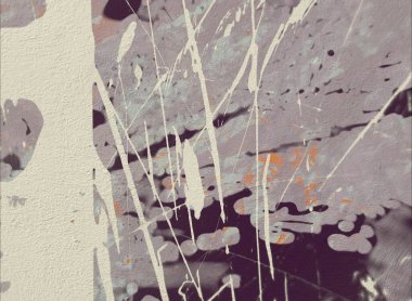 Grunge çağdaş sanat. El sanat yapılmış. renkli doku. Modern sanat. Yağlı boya darbeleri. Darbeleri. Sanatsal arka plan. Soyut resim tuval üzerine.