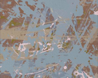 Grunge çağdaş sanat. El sanat yapılmış. renkli doku. Modern sanat. Yağlı boya darbeleri. Darbeleri. Sanatsal arka plan. Soyut resim tuval üzerine.