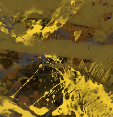 Grunge çağdaş sanat. El sanat yapılmış. renkli doku. Modern sanat. Yağlı boya darbeleri. Darbeleri. Sanatsal arka plan. Soyut resim tuval üzerine.