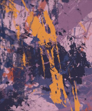 Grunge çağdaş sanat. El sanat yapılmış. renkli doku. Modern sanat. Yağlı boya darbeleri. Darbeleri. Sanatsal arka plan. Soyut resim tuval üzerine.