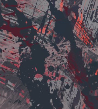 Grunge çağdaş sanat. El sanat yapılmış. renkli doku. Modern sanat. Yağlı boya darbeleri. Darbeleri. Sanatsal arka plan. Soyut resim tuval üzerine.