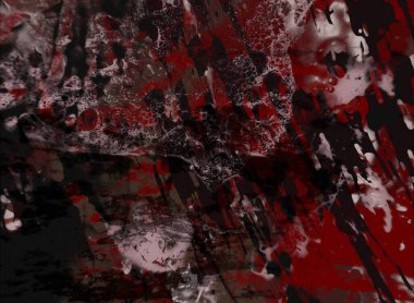 Grunge çağdaş sanat. El sanat yapılmış. renkli doku. Modern sanat. Yağlı boya darbeleri. Darbeleri. Sanatsal arka plan. Soyut resim tuval üzerine.