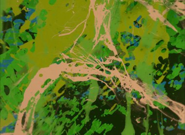 Grunge çağdaş sanat. El sanat yapılmış. renkli doku. Modern sanat. Yağlı boya darbeleri. Darbeleri. Sanatsal arka plan. Soyut resim tuval üzerine.