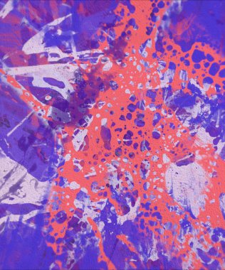 Grunge çağdaş sanat. El sanat yapılmış. renkli doku. Modern sanat. Yağlı boya darbeleri. Darbeleri. Sanatsal arka plan. Soyut resim tuval üzerine.