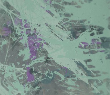 Grunge çağdaş sanat. El sanat yapılmış. renkli doku. Modern sanat. Yağlı boya darbeleri. Darbeleri. Sanatsal arka plan. Soyut resim tuval üzerine.