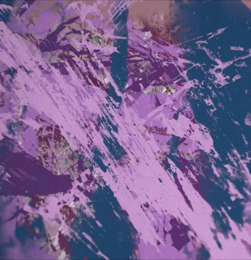 Grunge çağdaş sanat. El sanat yapılmış. renkli doku. Modern sanat. Yağlı boya darbeleri. Darbeleri. Sanatsal arka plan. Soyut resim tuval üzerine.