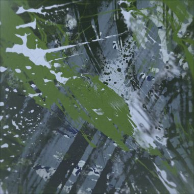 Grunge çağdaş sanat. El sanat yapılmış. renkli doku. Modern sanat. Yağlı boya darbeleri. Darbeleri. Sanatsal arka plan. Soyut resim tuval üzerine.