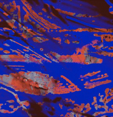 Grunge çağdaş sanat. El sanat yapılmış. renkli doku. Modern sanat. Yağlı boya darbeleri. Darbeleri. Sanatsal arka plan. Soyut resim tuval üzerine.