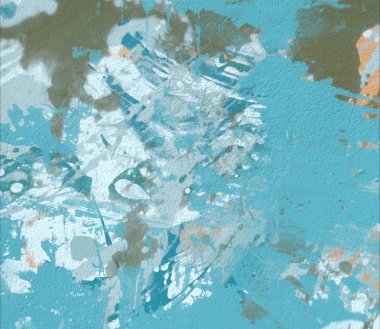 Grunge çağdaş sanat. El sanat yapılmış. renkli doku. Modern sanat. Yağlı boya darbeleri. Darbeleri. Sanatsal arka plan. Soyut resim tuval üzerine.