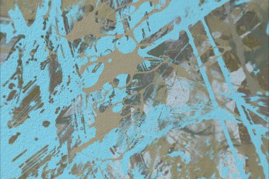 Grunge çağdaş sanat. El sanat yapılmış. renkli doku. Modern sanat. Yağlı boya darbeleri. Darbeleri. Sanatsal arka plan. Soyut resim tuval üzerine.