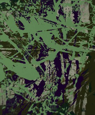Grunge çağdaş sanat. El sanat yapılmış. renkli doku. Modern sanat. Yağlı boya darbeleri. Darbeleri. Sanatsal arka plan. Soyut resim tuval üzerine.