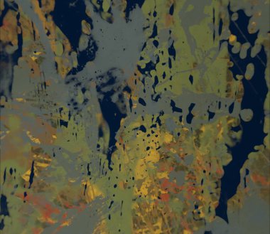 Grunge çağdaş sanat. El sanat yapılmış. renkli doku. Modern sanat. Yağlı boya darbeleri. Darbeleri. Sanatsal arka plan. Soyut resim tuval üzerine.