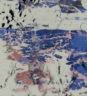 Grunge çağdaş sanat. El sanat yapılmış. renkli doku. Modern sanat. Yağlı boya darbeleri. Darbeleri. Sanatsal arka plan. Soyut resim tuval üzerine.