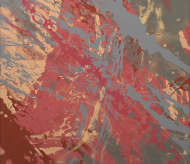 Grunge çağdaş sanat. El sanat yapılmış. renkli doku. Modern sanat. Yağlı boya darbeleri. Darbeleri. Sanatsal arka plan. Soyut resim tuval üzerine.