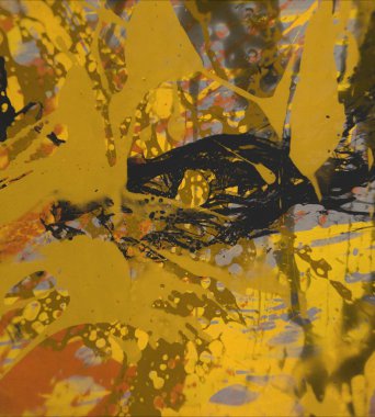 Grunge çağdaş sanat. El sanat yapılmış. renkli doku. Modern sanat. Yağlı boya darbeleri. Darbeleri. Sanatsal arka plan. Soyut resim tuval üzerine.