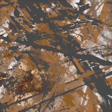 Grunge çağdaş sanat. El sanat yapılmış. renkli doku. Modern sanat. Yağlı boya darbeleri. Darbeleri. Sanatsal arka plan. Soyut resim tuval üzerine.