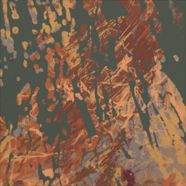 Grunge çağdaş sanat. El sanat yapılmış. renkli doku. Modern sanat. Yağlı boya darbeleri. Darbeleri. Sanatsal arka plan. Soyut resim tuval üzerine.