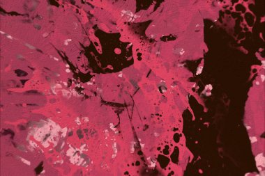 Grunge çağdaş sanat. El sanat yapılmış. renkli doku. Modern sanat. Yağlı boya darbeleri. Darbeleri. Sanatsal arka plan. Soyut resim tuval üzerine.