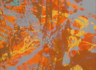 Grunge çağdaş sanat. El sanat yapılmış. renkli doku. Modern sanat. Yağlı boya darbeleri. Darbeleri. Sanatsal arka plan. Soyut resim tuval üzerine.