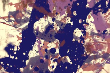 Grunge çağdaş sanat. El sanat yapılmış. renkli doku. Modern sanat. Yağlı boya darbeleri. Darbeleri. Sanatsal arka plan. Soyut resim tuval üzerine.
