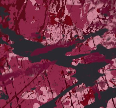 Grunge çağdaş sanat. El sanat yapılmış. renkli doku. Modern sanat. Yağlı boya darbeleri. Darbeleri. Sanatsal arka plan. Soyut resim tuval üzerine.