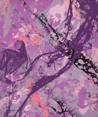 Grunge çağdaş sanat. El sanat yapılmış. renkli doku. Modern sanat. Yağlı boya darbeleri. Darbeleri. Sanatsal arka plan. Soyut resim tuval üzerine.