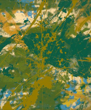 Grunge çağdaş sanat. El sanat yapılmış. renkli doku. Modern sanat. Yağlı boya darbeleri. Darbeleri. Sanatsal arka plan. Soyut resim tuval üzerine.