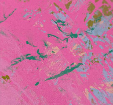 Grunge çağdaş sanat. El sanat yapılmış. renkli doku. Modern sanat. Yağlı boya darbeleri. Darbeleri. Sanatsal arka plan. Soyut resim tuval üzerine.