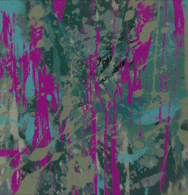 Grunge çağdaş sanat. El sanat yapılmış. renkli doku. Modern sanat. Yağlı boya darbeleri. Darbeleri. Sanatsal arka plan. Soyut resim tuval üzerine.